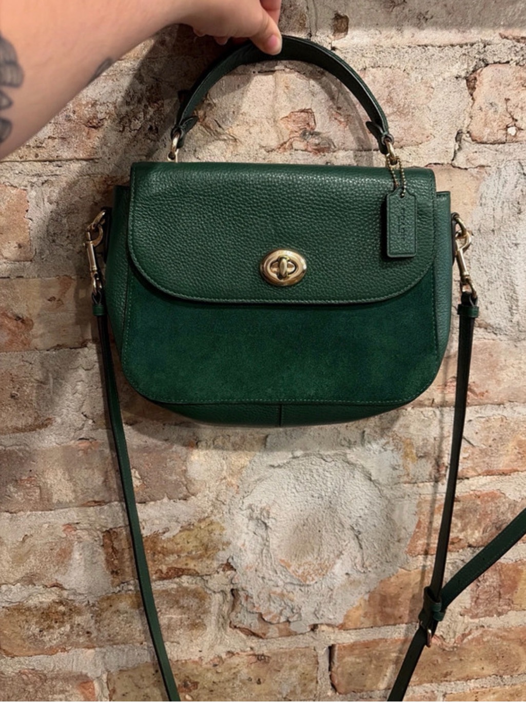 Coach Marlie Top-Handle Crossbody Bag